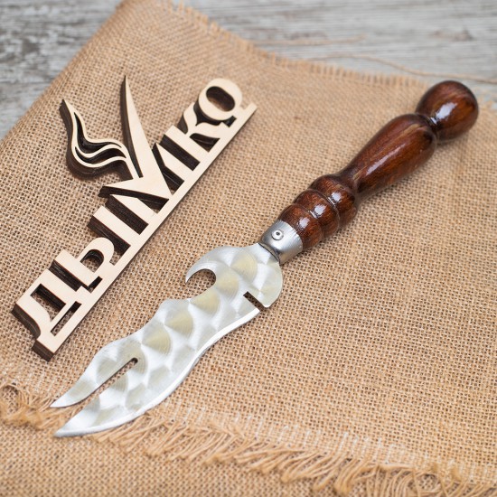Нож вилка (для снятия мяса с шампура)